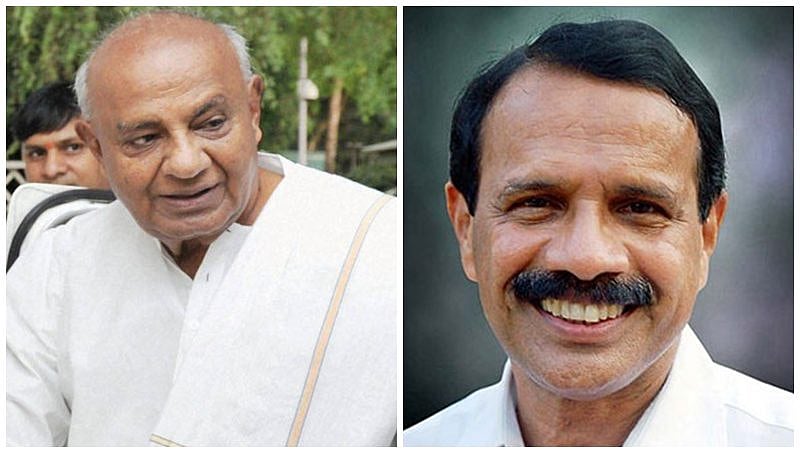 ಬೆಂಗಳೂರು ಉತ್ತರದಲ್ಲಿ 'ಗೌಡ'ರ ಕಾಳಗ: ದೇವೇಗೌಡರ ಬಗ್ಗೆ ನನಗೆ ಭಯವಿಲ್ಲ, ಗೌರವವಿದೆ: ಸದಾನಂದಗೌಡ