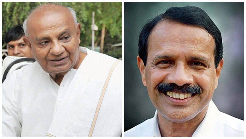 ಬೆಂಗಳೂರು ಉತ್ತರದಲ್ಲಿ 'ಗೌಡ'ರ ಕಾಳಗ: ದೇವೇಗೌಡರ ಬಗ್ಗೆ ನನಗೆ ಭಯವಿಲ್ಲ, ಗೌರವವಿದೆ: ಸದಾನಂದಗೌಡ