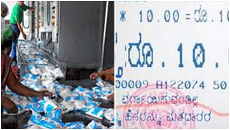 ಹಾಲು, ಮೊಸರಿನ ಪಾಕೇಟ್ ಮೇಲೂ ಮತದಾನ ಕುರಿತ ಜಾಗೃತಿ