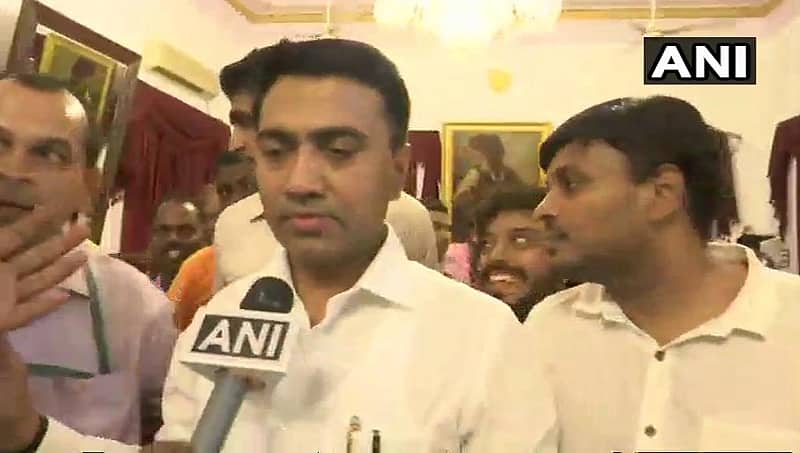 ಮಿತ್ರ ಪಕ್ಷಗಳನ್ನು ವಿಶ್ವಾಸಕ್ಕೆ ತೆಗೆದುಕೊಂಡು ಗೋವಾ ಅಭಿವೃದ್ದಿಗೆ ಶ್ರಮಿಸುತ್ತೇನೆ: ಹೊಸ ಸಿಎಂ ಪ್ರಮೋದ್ ಸಾವಂತ್