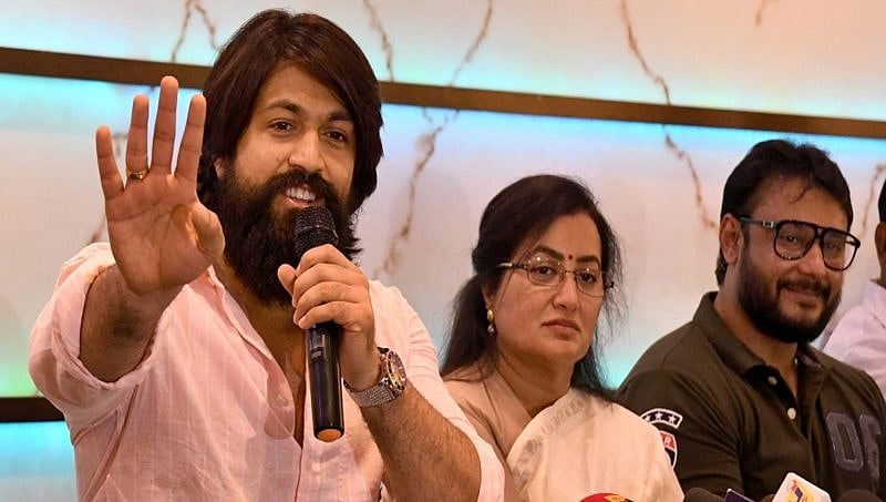 ಸಾರಥಿ ಮತ್ತು ರಾಕಿ ಬಾಯ್ ನನ್ನ ಜೊತೆಗಿದ್ದಾರೆ- ಸುಮಲತಾ: ಮಂಡ್ಯದಲ್ಲಿ ಶುರುವಾಯ್ತು ಸ್ಟಾರ್ ವಾರ್!
