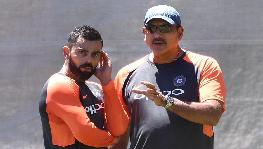 ವಿಶ್ವಕಪ್ ಬಳಿಕ ಟೀಂ ಇಂಡಿಯಾ ಕೋಚ್ ರವಿಶಾಸ್ತ್ರಿ ಕಾಂಟ್ರ್ಯಾಕ್ಟ್ ವಿಸ್ತರಣೆ ಷರತ್ತು ಇಲ್ಲ: ಬಿಸಿಸಿಐ
