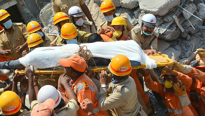 ಧಾರವಾಡ ಕಟ್ಟಡ ಕುಸಿತ ಪ್ರಕರಣ: 4 ಆರೋಪಿಗಳು ಪೊಲೀಸರಿಗೆ ಶರಣು