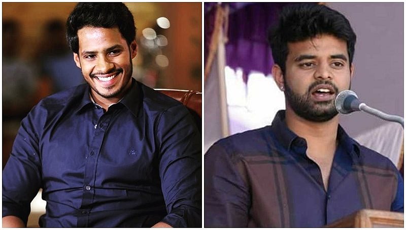 ಮಂಡ್ಯದಲ್ಲಿ ಹೆಣ್ಣು ಸಿಕ್ಕರೆ ಮದುವೆಯಾಗ್ತೀನಿ- ನಿಖಿಲ್: ಹಾಸನದಲ್ಲಿ ನಾಮಪತ್ರ ಸಲ್ಲಿಸಿದ  ಪ್ರಜ್ವಲ್
