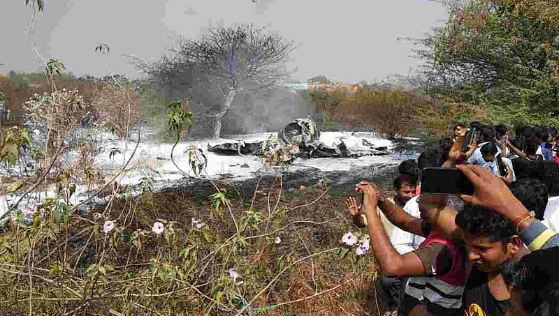 ಬೆಂಗಳೂರು ವಿಮಾನ ದುರಂತ: ಪೈಲಟ್ ಗಳ ತಪ್ಪಿಲ್ಲ, ತಾಂತ್ರಿಕ ದೋಷವೇ ಅಪಘಾತಕ್ಕೆ ಕಾರಣ!