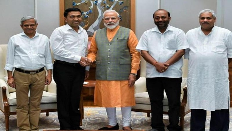 ಖಾತೆ ಹಂಚಿಕೆ ಮಾಡಿದ ಗೋವಾ ನೂತನ ಮುಖ್ಯಮಂತ್ರಿ: ಗೃಹ, ಹಣಕಾಸು ಉಳಿಸಿಕೊಂಡ ಪ್ರಮೋದ್ ಸಾವಂತ್