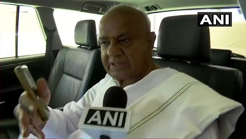 ತುಮಕೂರಿನಲ್ಲಿ ಕಾಂಗ್ರೆಸ್-ಜೆಡಿಎಸ್ ಮಧ್ಯೆ ಸಮಸ್ಯೆ ಇಲ್ಲ; ಹೆಚ್ ಡಿ ದೇವೇಗೌಡ