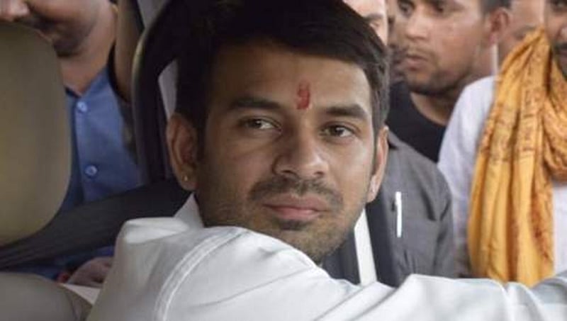 ಆರ್ ಜೆಡಿ ಯುವ ಘಟಕ ಮುಖ್ಯಸ್ಥ ಸ್ಥಾನಕ್ಕೆ ಲಾಲು ಪುತ್ರ ತೇಜ್ ಪ್ರತಾಪ್ ರಾಜೀನಾಮೆ