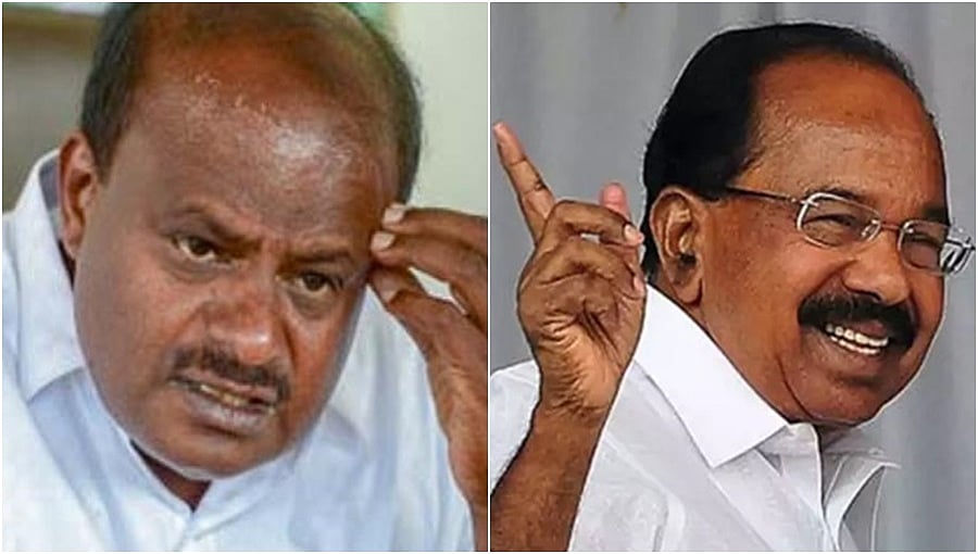 ಬಿಜೆಪಿ 22 ಸ್ಥಾನ ಗೆದ್ರೆ, ಮರುದಿನವೇ ಕುಮಾರಸ್ವಾಮಿ ಮನೆಗೆ: ವೀರಪ್ಪ ಮೊಹ್ಲಿ ಎಚ್ಚರಿಕೆ!