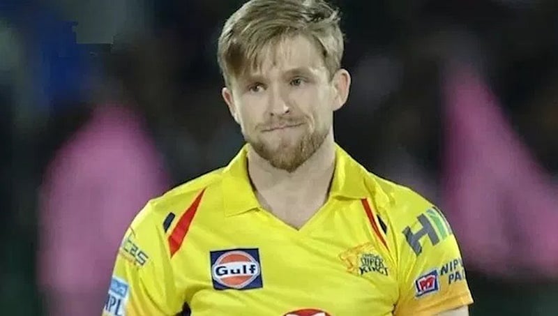 ಐಪಿಎಲ್ನಿಂದ ಚೆನ್ನೈ ಸೂಪರ್ ಕಿಂಗ್ಸ್ ತಂಡದ ಡೇವಿಡ್ ವಿಲ್ಲೆ ಔಟ್