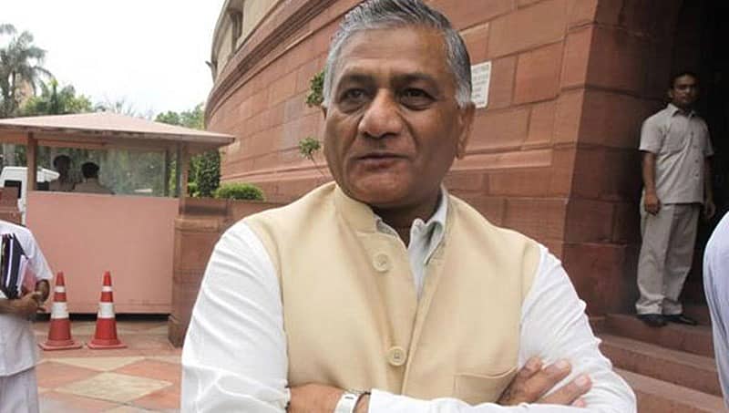 ಜನವರಿ 9 ರಂದು ಮಿಜೋರಾಂ ರಾಜ್ಯಪಾಲರಾಗಿ ವಿಕೆ ಸಿಂಗ್ ಪ್ರಮಾಣ ವಚನ ಸ್ವೀಕಾರ