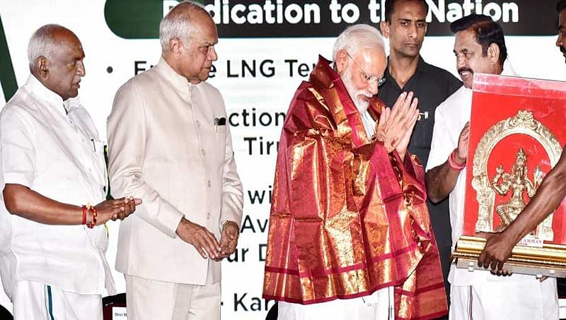 ದೇಶವನ್ನು ಮುನ್ನಡೆಸುವ ತಾಕತ್ತು ಇರುವುದು ನರೇಂದ್ರ ಮೋದಿಯವರಿಗೆ ಮಾತ್ರ; ಕೆ ಪಳನಿಸ್ವಾಮಿ