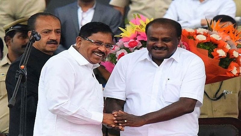 ನಾನು ಮತ್ತು ಪರಮೇಶ್ವರ್ ಸಮ್ಮಿಶ್ರ ಸರ್ಕಾರದ ಹಕ್ಕ ಬುಕ್ಕರು: ಎಚ್.ಡಿ ಕುಮಾರಸ್ವಾಮಿ