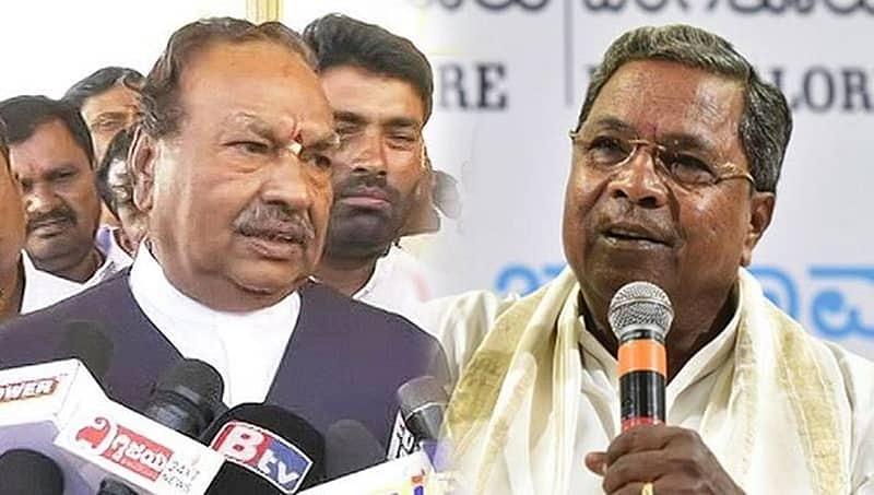 ದೇವೇಗೌಡ-ಸಿದ್ದರಾಮಯ್ಯ ವಿರುದ್ಧ ಈಶ್ವರಪ್ಪ ಕಿಡಿ