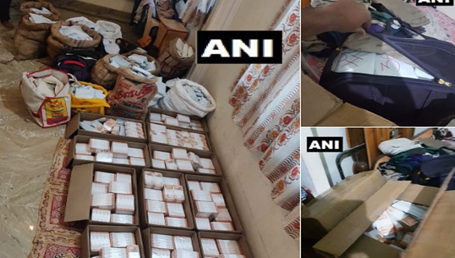ಐಟಿ ದಾಳಿ: ಡಿಎಂಕೆ ಮುಖಂಡನ ಸಿಮೆಂಟ್ ಗೋಡೌನ್‌ನಲ್ಲಿ 20 ಕೋಟಿ ಗರಿಗರಿ ನೋಟುಗಳು!
