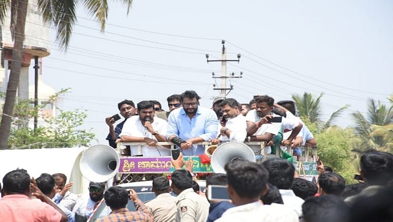 ನಿಮ್ಮ ಮತದ ಮೂಲಕ ವಿರೋಧಿಗಳಿಗೆ ಉತ್ತರ ನೀಡಿ: ಸುಮಲತಾ ಪರ ಪ್ರಚಾರದಲ್ಲಿ ದರ್ಶನ್ ಹೇಳಿಕೆ