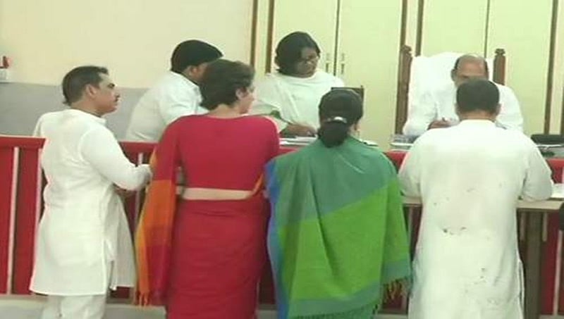 ಲೋಕಸಭೆ ಚುನಾವಣೆ: ಅಮೇಥಿಯಲ್ಲಿ ರಾಹುಲ್ ನಾಮಪತ್ರ ಸಲ್ಲಿಕೆ
