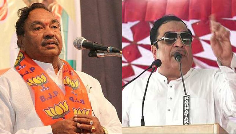 ಈಶ್ವರಪ್ಪ ಮೂರು ತಿಂಗಳು ಮಠದಲ್ಲಿರಲಿ: ಸಿಎಂ ಇಬ್ರಾಹಿಂ ಸಲಹೆ