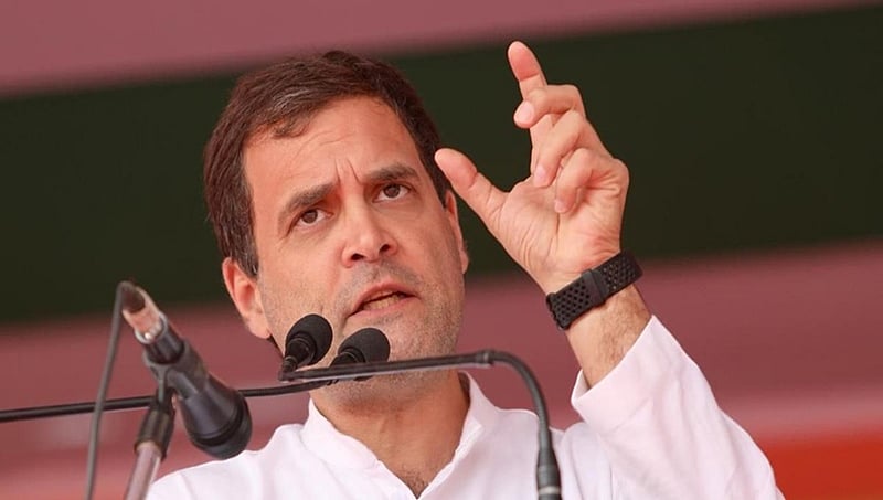 ಈ ಚುನಾವಣೆ ನ್ಯಾಯ, ಅನ್ಯಾಯದ ನಡುವಿನ ಹೋರಾಟ- ರಾಹುಲ್ ಗಾಂಧಿ