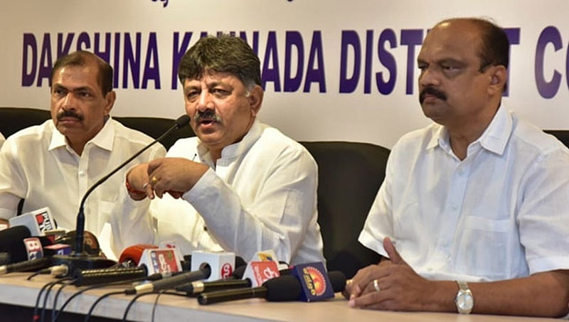 ನಾವು ವ್ಯಕ್ತಿ ಪೂಜೆ ಮಾಡಲ್ಲ, ಪಕ್ಷ ಪೂಜೆ ಮಾಡುತ್ತೇವೆ: ಮೋದಿ ಘೋಷಣೆಗೆ ಡಿಕೆಶಿ ಟಾಂಗ್