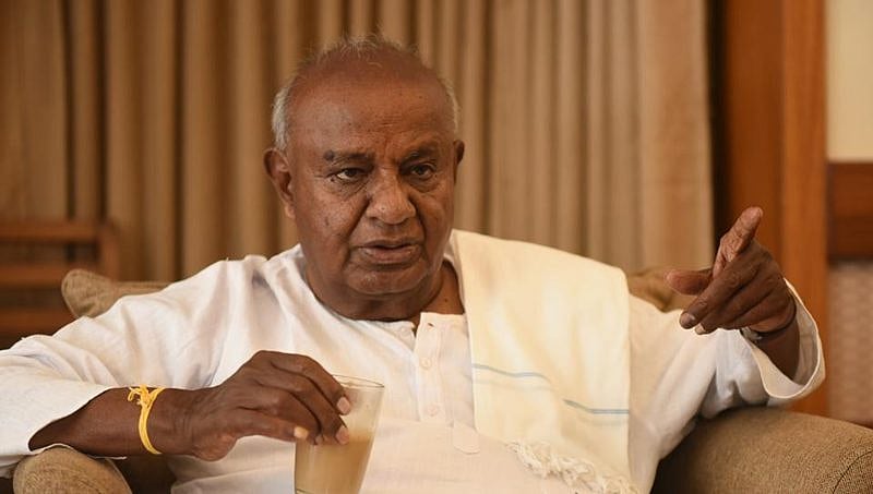 ಕುಮಾರಸ್ವಾಮಿ ದೇವೇಗೌಡರನ್ನು ಮನೆಯಿಂದ ಹೊರಹಾಕಿದ್ದರು, ಉಗ್ರಪ್ಪ ಬೆನ್ನು ಉಜ್ಜುತ್ತಿದ್ದರು: ಶಾಸಕ ಮಾಧುಸ್ವಾಮಿ