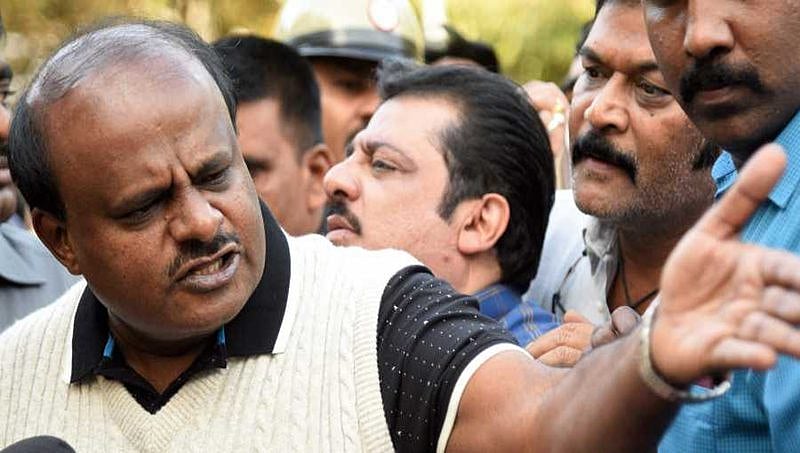 ಕುಮಾರಸ್ವಾಮಿ 100 ಬಾರಿ ಮೈ ತೊಳೆದರು 'ಕರಿ ಎಮ್ಮೆ'ಯಂತೆ: ರಾಜು ಕಾಗೆ ವ್ಯಂಗ್ಯಕ್ಕೆ ಎಚ್ ಡಿಕೆ ಹೇಳಿದ್ದೇನು?
