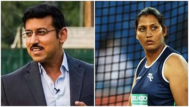 ಜೈಪುರ ಗ್ರಾಮಾಂತರ ಕ್ಷೇತ್ರ: ರಾಜ್ಯವರ್ಧನ್ ರಾಥೋಡ್ ಗೆ ಕೃಷ್ಣಾ ಪೂನಿಯಾ ಎದುರಾಳಿ