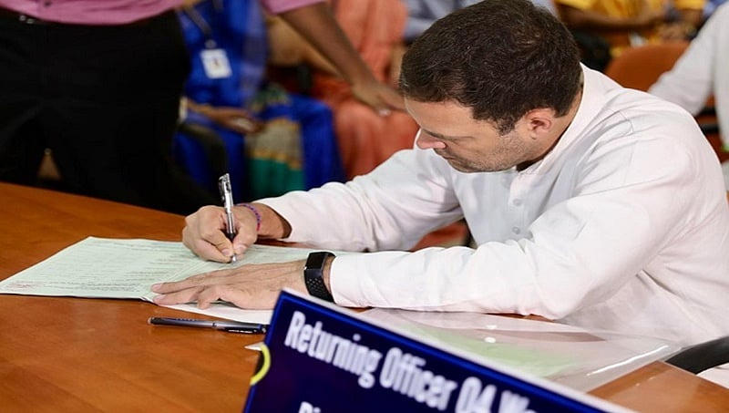 ಬ್ರಿಟೀಷ್ ಪೌರತ್ವ ತಂದ ಸಂಕಷ್ಟ: ರಾಹುಲ್ ಗಾಂಧಿ ನಾಮಪತ್ರ ಪರಿಶೀಲನೆ ಮುಂದಕ್ಕೆ