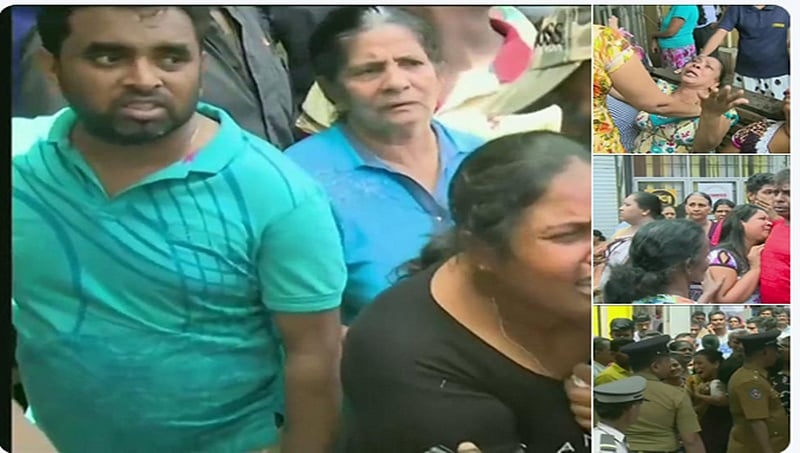 ಶ್ರೀಲಂಕಾದಲ್ಲಿ ನರಮೇಧ: ಬಾಂಬ್ ಸ್ಫೋಟದಲ್ಲಿ 207 ಸಾವು, 400 ಮಂದಿಗೆ ಗಾಯ