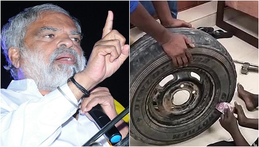 ಕಾರಿನ ಸ್ಟೆಪ್ನಿ ಟಯರ್‌ನಲ್ಲಿ ಸಿಕ್ಕ 2.30 ಕೋಟಿ ಹಣ ನನ್ನದೇ:  ಮಾಜಿ ಶಾಸಕ ಅಪ್ಪಾಜಿಗೌಡ