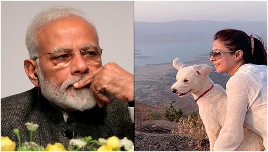 ಮೋದಿಗೆ ಟಾಂಗ್; ಮೋಡ ಇಲ್ಲ, ನನ್ನ ನಾಯಿಮರಿಗೆ ರೇಡಾರ್ ಸಿಗ್ನಲ್ ಸ್ಪಷ್ಟವಾಗಿ ಕೇಳಿಸಲಿದೆ: ಊರ್ಮಿಳಾ