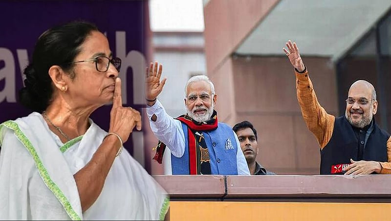 ಪ್ರಚಾರ ಅವಧಿ ಕಡಿತ: ಬಿಜೆಪಿಗೆ ಆಯೋಗದ ಗಿಫ್ಟ್, ದೀದಿ ಆಕ್ರೋಶ
