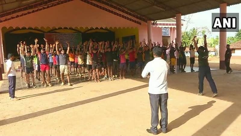 ಶಿವಮೊಗ್ಗ: ಸೇನೆ ಸೇರಲು ಆಸಕ್ತಿ ಹೊಂದಿರುವ ಯುವಕರಿಗೆ ಉಚಿತ ತರಬೇತಿ ನೀಡುವ ಮಾಜಿ ಸೈನಿಕ
