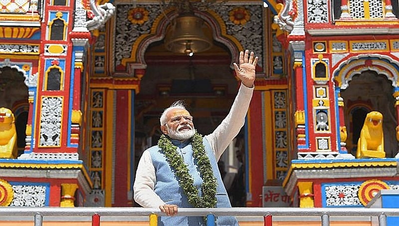 ಬದರೀನಾಥ್ ದೇವಾಲಯಕ್ಕೆ ಪ್ರಧಾನಿ ಮೋದಿ ಭೇಟಿ, ವಿಶೇಷ ಪೂಜೆ