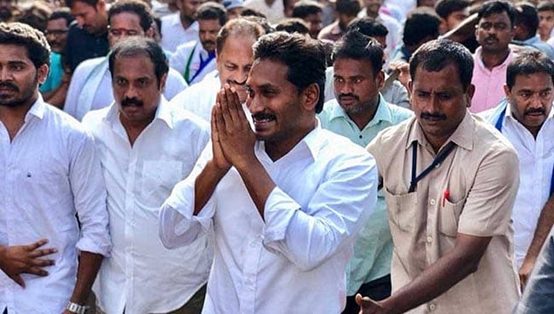 ಆಂಧ್ರಪ್ರದೇಶ: ಚಂದ್ರಬಾಬು ನಾಯ್ಡುಗೆ ದೇವರ ಶಿಕ್ಷೆ - ಜಗನ್ ರೆಡ್ಡಿ