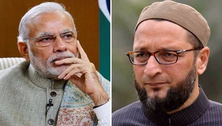 ಬಿಜೆಪಿಯಿಂದ ಎಷ್ಟು ಮುಸ್ಲಿಂರು ಸಂಸದರಾಗಿದ್ದಾರೆ: ಪ್ರಧಾನಿ ಮೋದಿಗೆ ಓವೈಸಿ ಪ್ರಶ್ನೆ