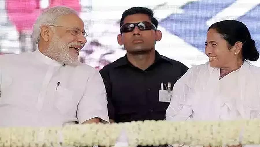 ಪ.ಬಂಗಾಳದಲ್ಲಿ 54 ರಾಜಕೀಯ ಪ್ರೇರಿತ ಕೊಲೆ ಆರೋಪ 'ಸುಳ್ಳು': ಮೋದಿ ಪ್ರಮಾಣ ವಚನಕ್ಕೆ ಮಮತಾ ಗೈರು!