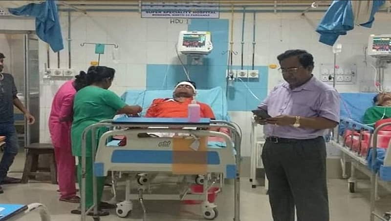 ಕೋಲ್ಕತ್ತಾ: ರಸ್ತೆ ಅಪಘಾತದಲ್ಲಿ ಗಾಯಗೊಂಡು ಆಸ್ಪತ್ರೆ ಸೇರಿದ ಬಿಜೆಪಿ ಅಭ್ಯರ್ಥಿ