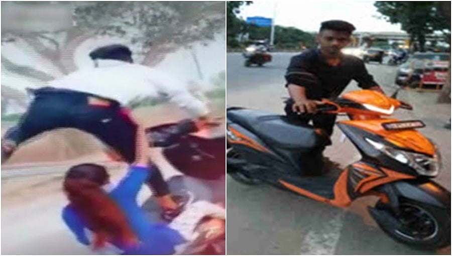 ಕೊನೆಗೂ ತಗ್ಲಾಕೊಂಡ: ಪ್ರೇಯಸಿ ಜೊತೆ ಅಪಾಯಕಾರಿ ವೀಲಿಂಗ್ ಮಾಡಿದ್ದ ಬೈಕ್ ಸವಾರನ ಬಂಧನ!