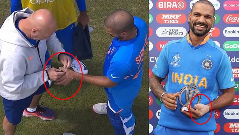 ಐಸಿಸಿ ವಿಶ್ವಕಪ್ 2019: ಟೀಂ ಇಂಡಿಯಾಗೆ ಶಾಕ್, ಗಾಯಕ್ಕೆ ತುತ್ತಾಗಿದ್ದ ಶಿಖರ್ ಧವನ್ ಟೂರ್ನಿಯಿಂದಲೇ 'ಔಟ್'!