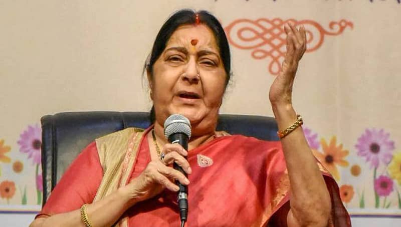 ಆಂಧ್ರ ಪ್ರದೇಶ ರಾಜ್ಯಪಾಲ ಹುದ್ದೆಗೆ ತಮ್ಮ ನೇಮಕ ಸುದ್ದಿ ಶುದ್ಧ ಸುಳ್ಳು: ಸುಷ್ಮಾ ಸ್ವರಾಜ್