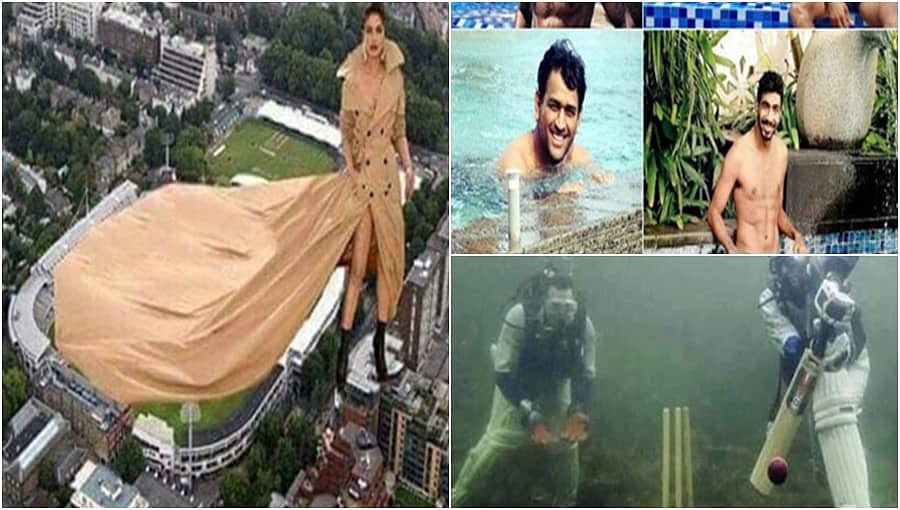 ಕ್ರಿಕೆಟ್ ವಿಶ್ವಕಪ್ ಸ್ವಿಮ್ಮಿಂಗ್ನಲ್ಲಿ ಗೆಲ್ಲೋರ್ಯಾರು? ಅಭಿಮಾನಿಗಳಿಂದ ಹಾಸ್ಯಾತ್ಮಕ ಮೀಮ್, ಮಳೆ ಟ್ರೋಲ್!