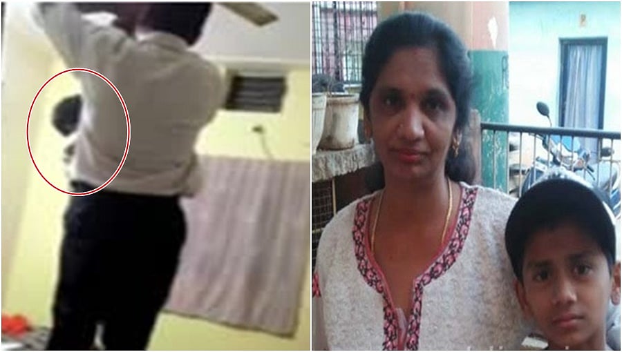 ಬೆಂಗಳೂರು: ಮಗ ಬೇಡ ಬೇಡ ಅಂದರೂ ಕುತ್ತಿಗೆಗೆ ನೇಣು ಬಿಗಿದು ಹತ್ಯೆ ಮಾಡಿದ ಕ್ರೂರಿ ತಂದೆ, ಮನಕಲಕುವ ದೃಶ್ಯ!