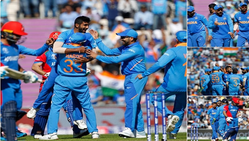 ಐಸಿಸಿ ವಿಶ್ವಕಪ್ ಕ್ರಿಕೆಟ್ : ಅಫ್ಘಾನಿಸ್ತಾನ ವಿರುದ್ಧ ಭಾರತಕ್ಕೆ ವಿರೋಚಿತ ಗೆಲುವು