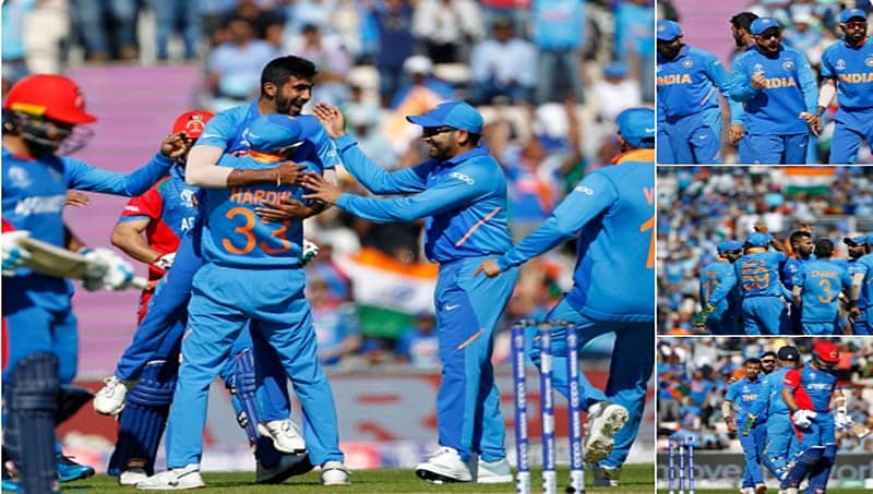 ಐಸಿಸಿ ವಿಶ್ವಕಪ್ ಕ್ರಿಕೆಟ್ : ಅಫ್ಘಾನಿಸ್ತಾನ ವಿರುದ್ಧ ಭಾರತಕ್ಕೆ ವಿರೋಚಿತ ಗೆಲುವು