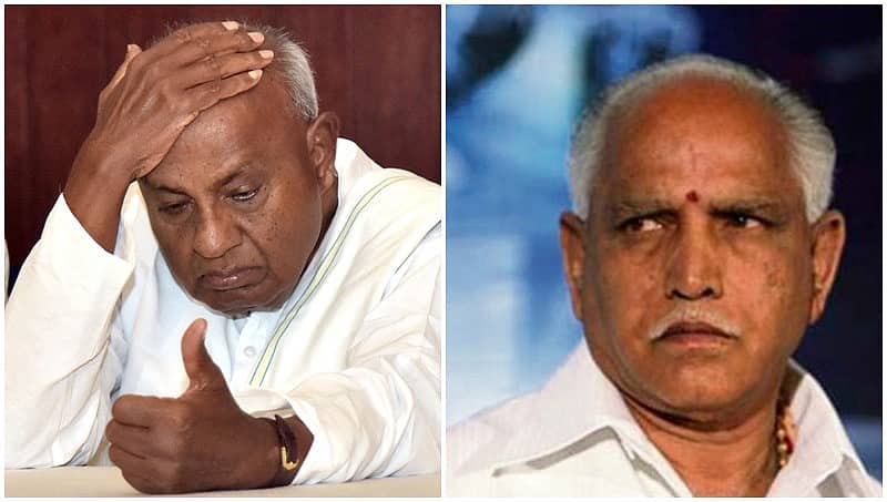 ಗ್ರಾಮ ವಾಸ್ತವ್ಯ ಮಾರ್ಗದಲ್ಲಿ ಪ್ರತಿಭಟನೆ: ಬಿಜೆಪಿ ಷಡ್ಯಂತ್ರ- ಎಚ್ ಡಿ ದೇವೇಗೌಡ