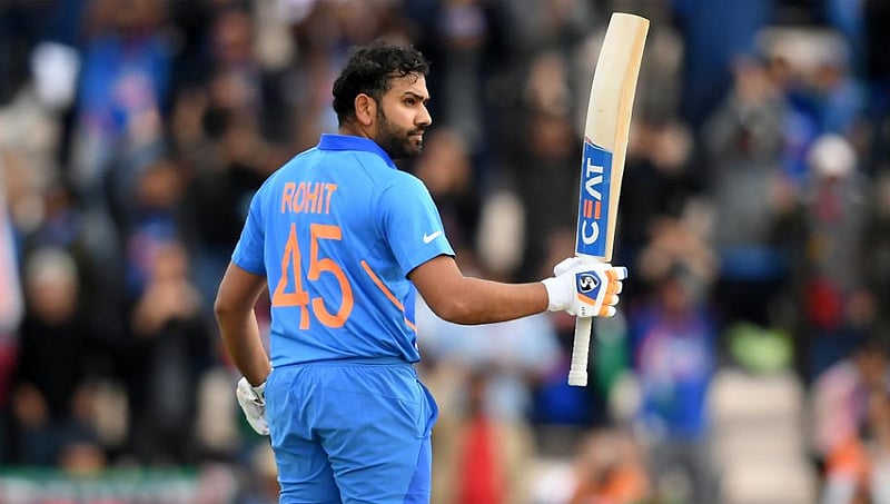 ಸೆಂಚುರಿ ಸಿಡಿಸಿ ದಾಖಲೆ ಬರೆದ ರೋಹಿತ್ ಶರ್ಮಾ, ದಾದಾ ದಾಖಲೆ ಧೂಳಿಪಟ!