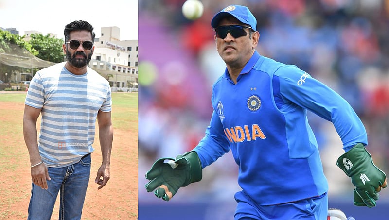 ಧೋನಿ ಗ್ಲೌವ್ಸ್ ವಿಚಾರದಲ್ಲಿ ಯಾವುದೇ ವಿವಾದ ಕಾಣುತ್ತಿಲ್ಲ: ಮಾಹಿ ಬೆನ್ನಿಗೆ ನಿಂತ ಸುನಿಲ್ ಶೆಟ್ಟಿ