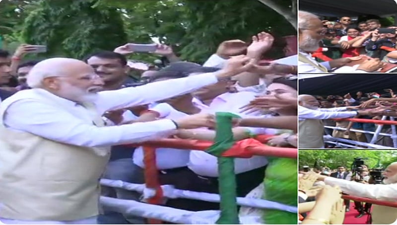 ವಿಶ್ವಮಟ್ಟದಲ್ಲಿ ಭಾರತದ ಸ್ಥಾನ ಸುಭದ್ರ: ಅನಿವಾಸಿ ಭಾರತೀಯರೊಂದಿಗೆ ಮೋದಿ ಭಾಷಣ
