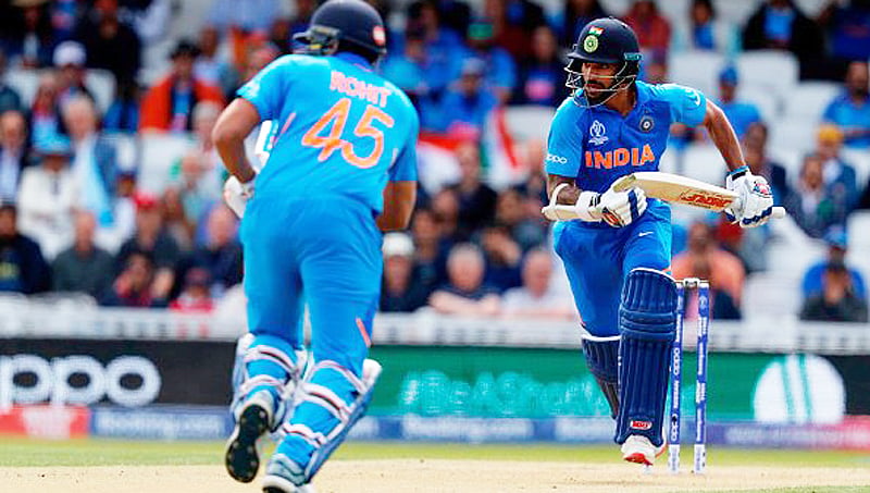 ಐಸಿಸಿ ವಿಶ್ವಕಪ್ 2019: ಆಸಿಸ್ ವಿರುದ್ಧ ನಿಧಾನಗತಿಯ ಆರಂಭ ಕಂಡ ಭಾರತ, ಉತ್ತಮ ಸ್ಥಿತಿಯಲ್ಲಿ ಟೀಂ ಇಂಡಿಯಾ